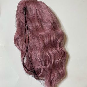 New Natural Curly Wig w/ Bang